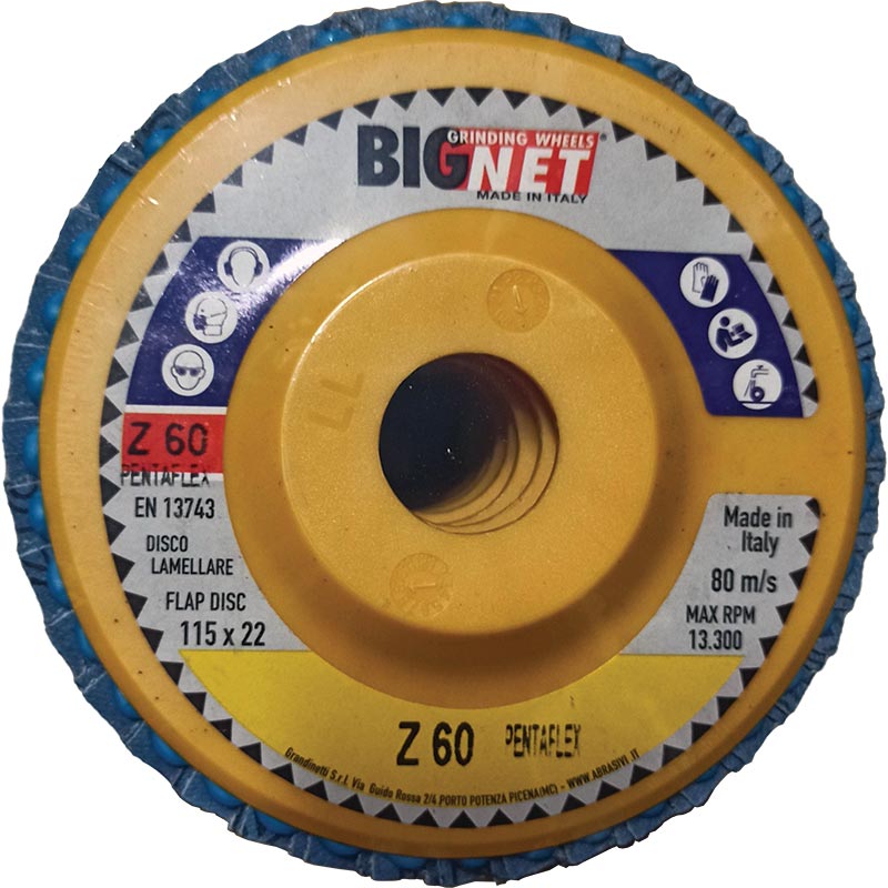 Δίσκος λείανσης πολυμερές NYLON 115X120